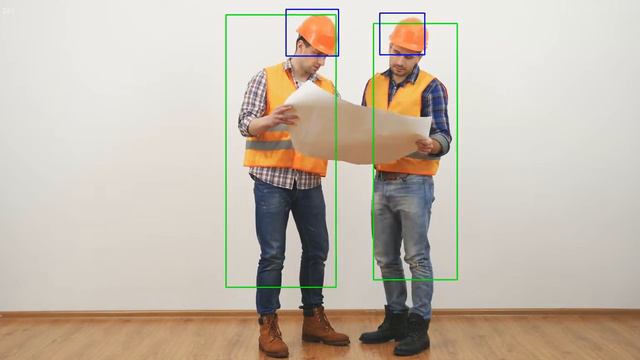 Нейронная сеть распознает спецодежду и каски смотреть онлайн