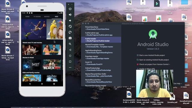 Movie Streaming App Introduction | Android Studio Tutorial смотреть онлайн