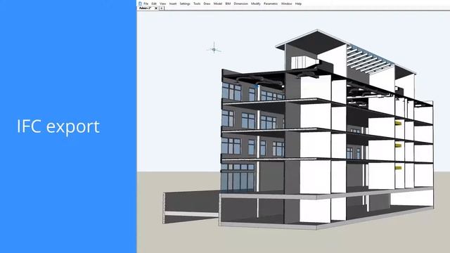 How to Import & Export IFC files - BricsCAD BIM смотреть онлайн