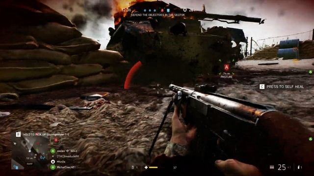 Battlefield V - i7 2600k/8GB ram@1600/MSI Ventus RTX 2060 - Stock Clocks смотреть онлайн