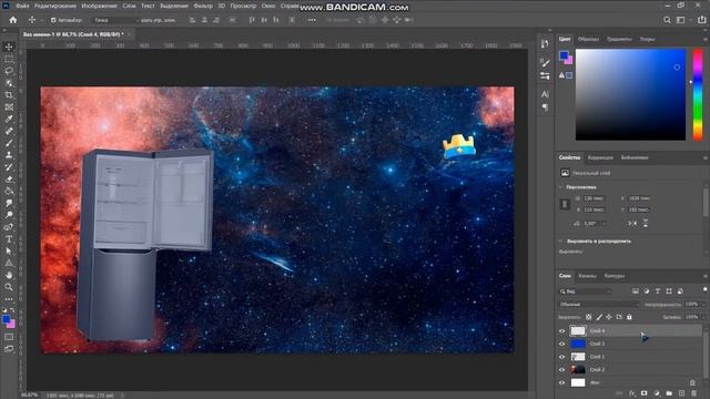 Как легко сделать обои в фотошопе!? #фотошоп #adobephotoshop #обои