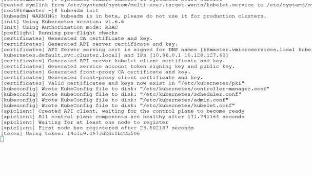 Installing a Kubernetes Master and adding a node смотреть онлайн