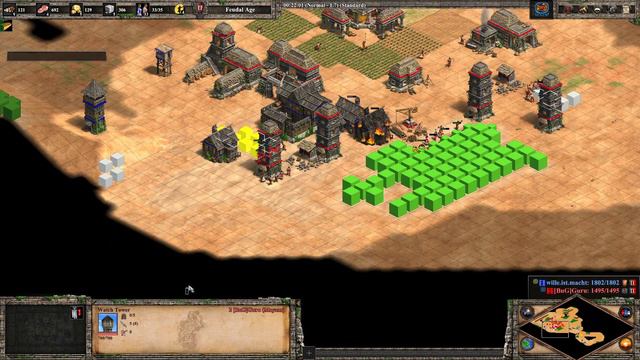 AOE2:DE Mayans vs Lithuanians - Arabia - Tower (c)rush смотреть онлайн