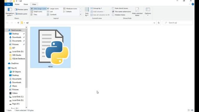 002 قواعد بيانات بايثون Sqlite3 من الصفر الى الاحتراف الاتصال بقاعدة البيانات смотреть онлайн