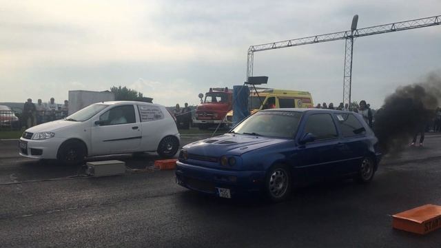 VW Golf 3 1.9 TDI tuning - Fiat Punto 1.9 JTD 320 HP Porsche Cayenne turbo - Diesel Terror смотреть онлайн