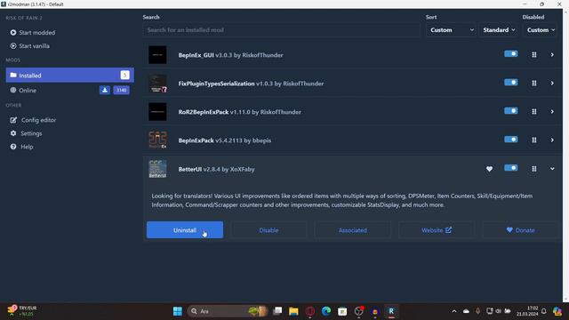 Bütün Oyunlara Mod Yapma Programı (Steam / Epic Games) R2MODMAN смотреть онлайн