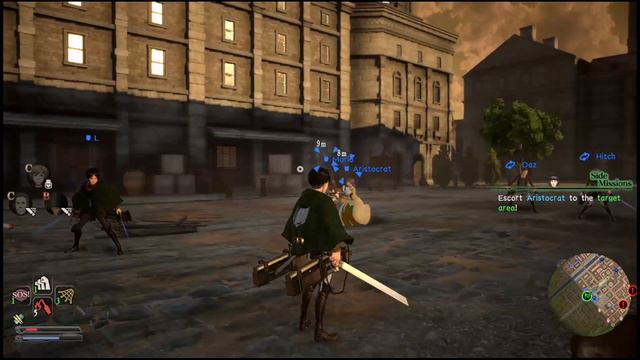 Levi God Mode Gameplay - Attack on Titan 2 - Final Battle Character Gameplay смотреть онлайн