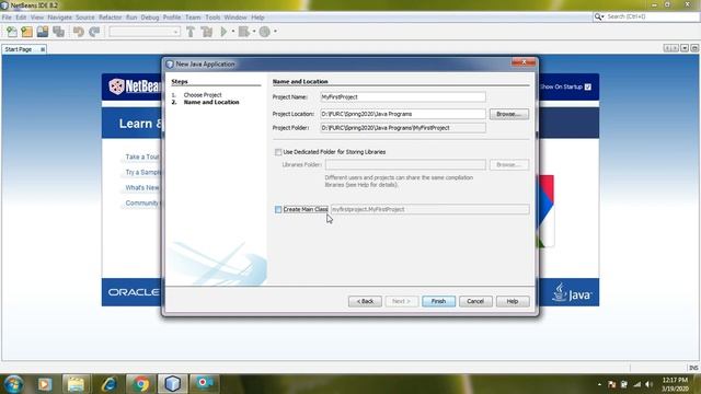 How to create Java Project in Net Beans смотреть онлайн