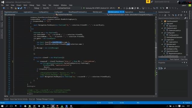 chat mongodb nodejs Xamarin c# nosql 10 смотреть онлайн