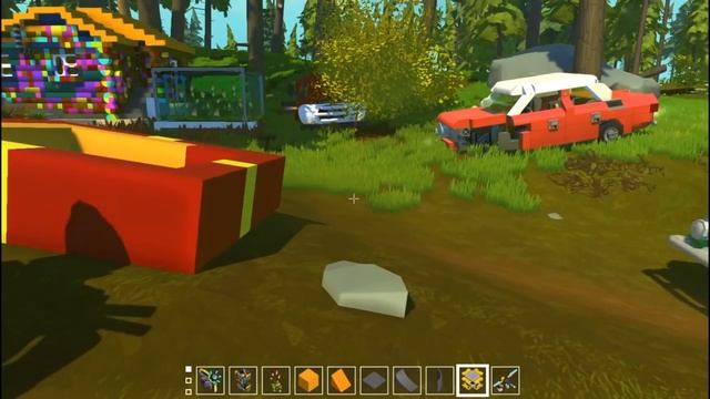 ВАЛЯ ПРИЕХАЛА В ГОСТИ К МИХАЛЫЧУ С ПОДАРКОМ!!! МУЛЬТИК в Scrap Mechanic смотреть онлайн