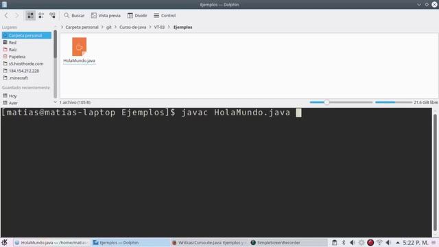 Curso de Java - 3 - Anatomía de un programa, print y println смотреть онлайн