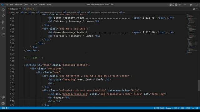 How to Make a Responsive Simple Food Website With Menu Using HTML CSS JS And BT #codingissoeasy смотреть онлайн