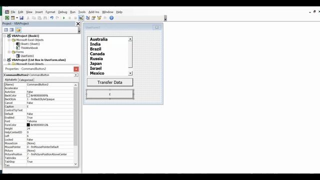 Listbox in Excel VBA - Userform Listbox Example смотреть онлайн