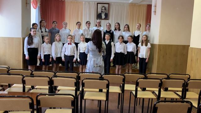 Старший хор инструментального отделения смотреть онлайн