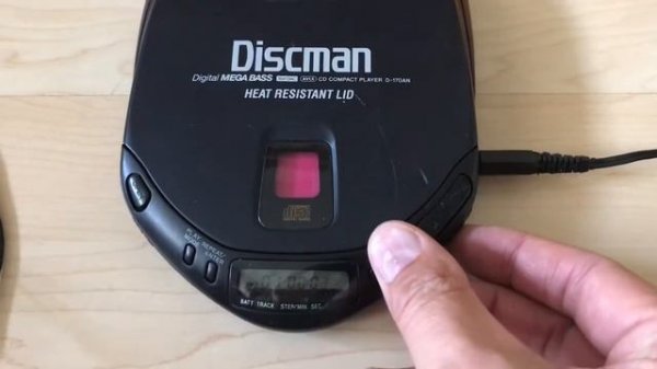Sony Discman D-170AN cd compact player vintage