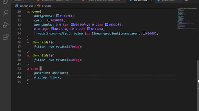 NEON GLOW ANIMATIONS BUTTONS EFFECT IN HTML AND CSS | NEON LIGHT ANIMATION | ANIMATION TUTORIALS смотреть онлайн