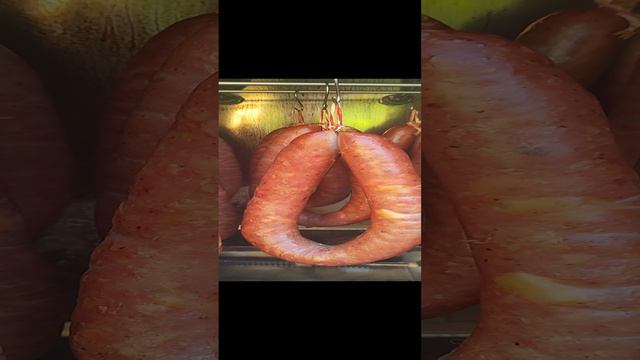 Краковская колбаса горячего копчения