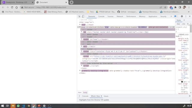 Single Landing Page - HTML, CSS + Bootstrap 5.2 - Part 8.1 - Responsive Web Design (Praktikum) смотреть онлайн