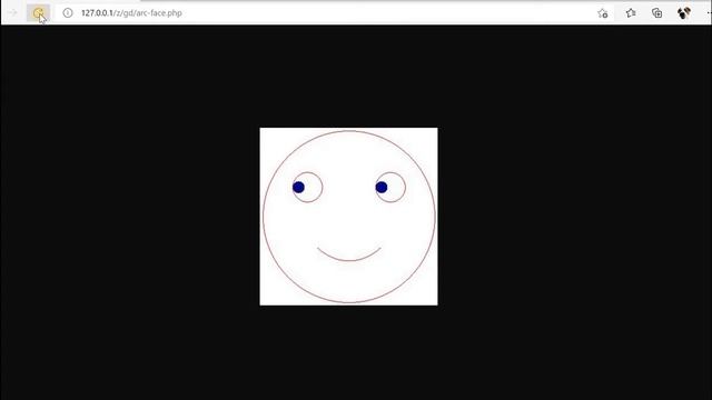 Drawing filled arc, circles & patterns using colours and angles by imagefilledarc() in PHP GD смотреть онлайн