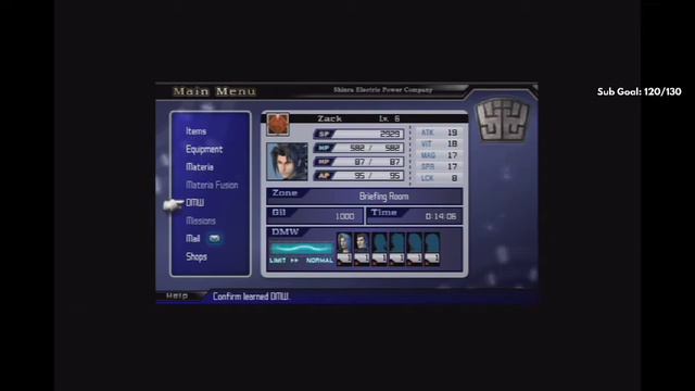 Crisis Core: Final Fantasy VII psp смотреть онлайн