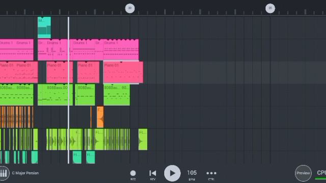 EDM Trap в Fl studio mobile смотреть онлайн