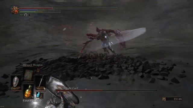 Slave Knight Gael Solo Lothric Knight Sword Dark Souls 3 смотреть онлайн