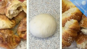 Сдобное тесто на густой закваске 50% влажности для сладкой и несладкой выпечки