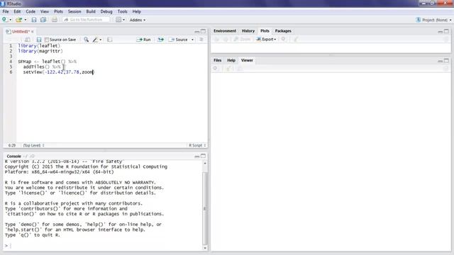 Create OpenStreet Map With Leaflet in R смотреть онлайн