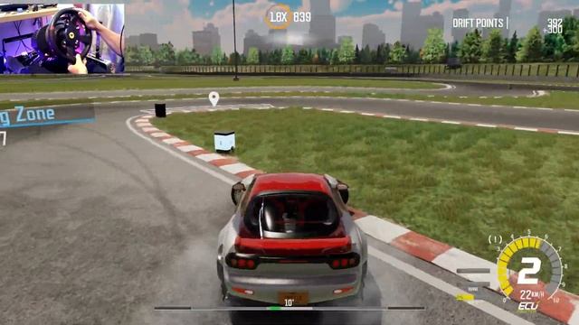 DriftCE RX7 4 Rota hitting the Drift Zones LETS GO. смотреть онлайн