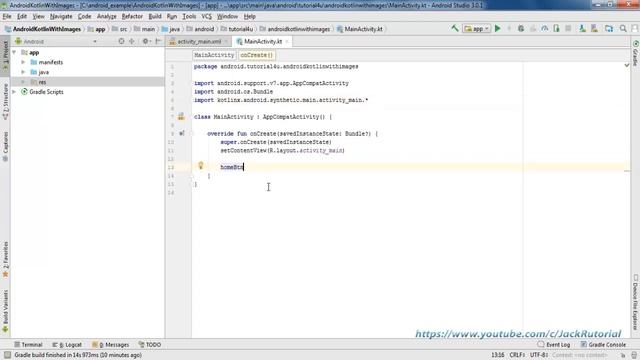 How to show images using ImageView in Kotlin Android - Android Kotlin Tutorial for beginners смотреть онлайн