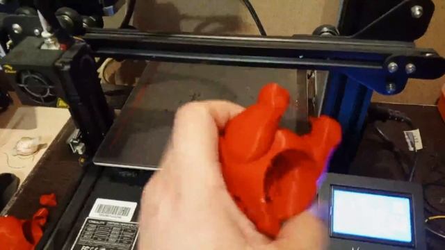 Печать дракона на 3D принтере Ender 3 Pro смотреть онлайн