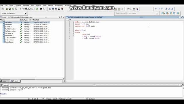 Verilog Code for Decoder [English] смотреть онлайн