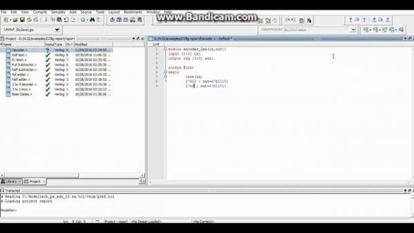 Verilog Code for Decoder [English]