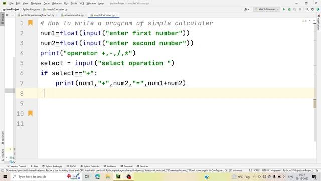 How to write a program of simple calculator in python смотреть онлайн