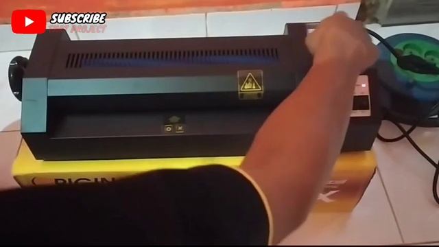 Mesin Laminating OR 330EX / Laminating A3 / Laminator Kertas A3 Origin смотреть онлайн