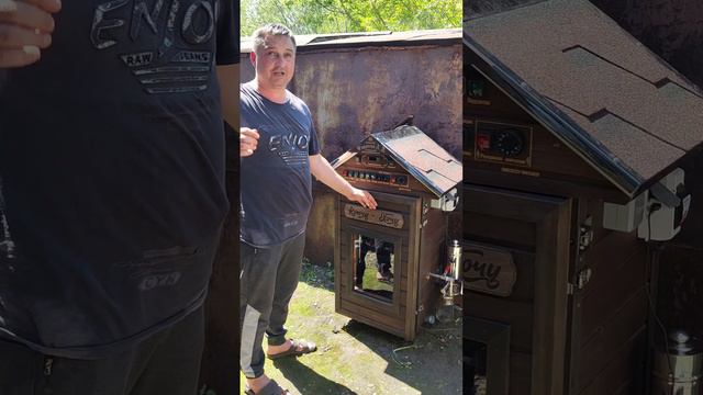 Пять в одном! Коптильня-теремок Дачная 120 литров I Ручная работа I Подробный обзор коптильни. смотреть онлайн