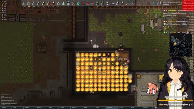 THE ANIMALS ARE ON FIRE | The Republic of Chooks | Rimworld смотреть онлайн