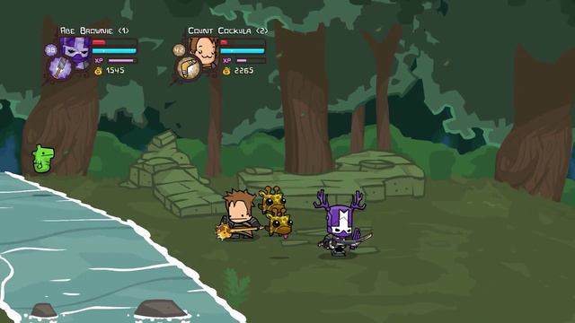 Bandit Forest Redux - Castle Crashers Barbarian Makeover Update 18 w/ Abe & Ivor смотреть онлайн