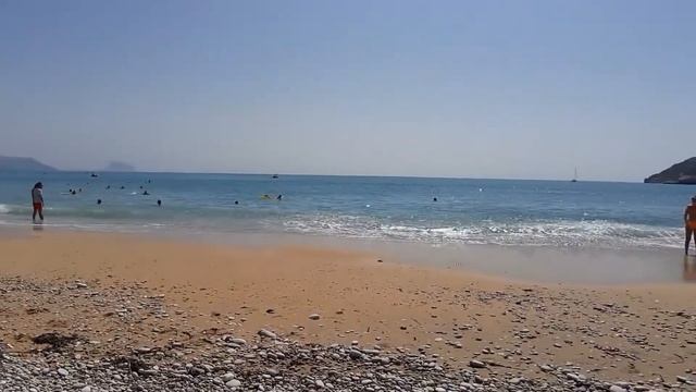 Sea around Alfas del Pi, Spain смотреть онлайн