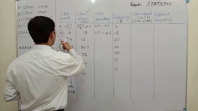 Difference between class limits and class boundary | Adjusted frequency in statistics | class mark смотреть онлайн