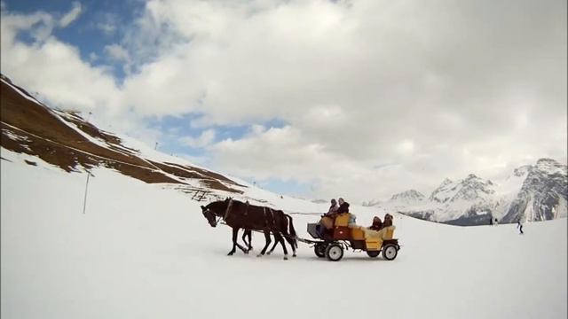 Snowboarding Switzerland without much snow. смотреть онлайн