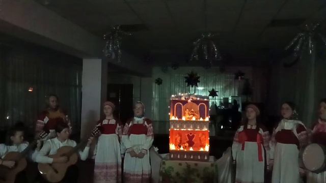 Рождественские колядки " Рождество Христово" и "Торжествуйте, веселитесь" смотреть онлайн