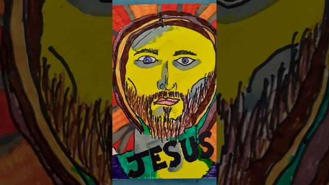 Jesus Christ and Death Tattoo Design. смотреть онлайн