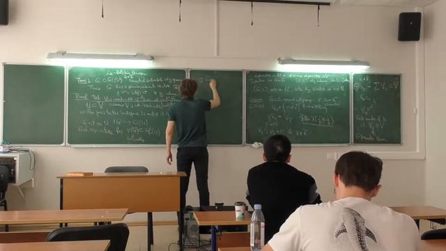 Жгун В.С. An introduction to Algebraic Groups and the Theory of Invariants.24.03.22 (part 2) смотреть онлайн