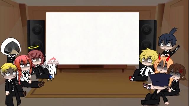 Chainsaw man react to Sonic EXE vs Tricky смотреть онлайн