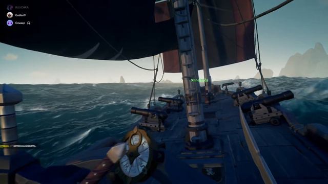 Игровой процесс sea of thieves смотреть онлайн