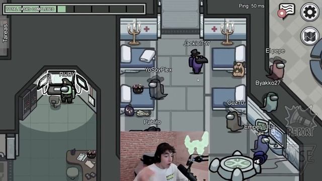JUGANDO AMONG US CON LA EPIC HOUSE Y SUSCRIPTORES! смотреть онлайн