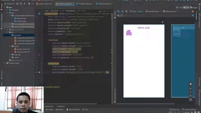Membuat Intent Activity | Android Studio смотреть онлайн