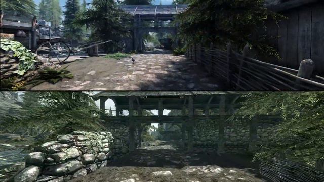 Skyrim 2022 ULTRA MODDED + ENB vs Skyrim 2011 Vanilla #1 | ULTRA ULTRA WIDE 4k смотреть онлайн