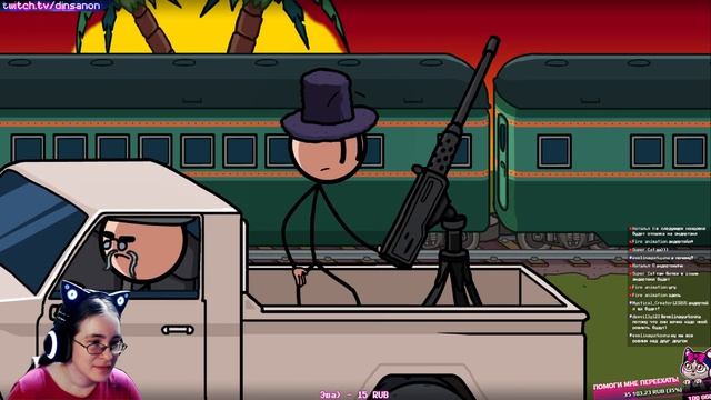 ВОЙНА С ПРАВОЙ РУКОЙ (Complete The Mission Часть 3) | The Henry Stickmin Collection #7 смотреть онлайн